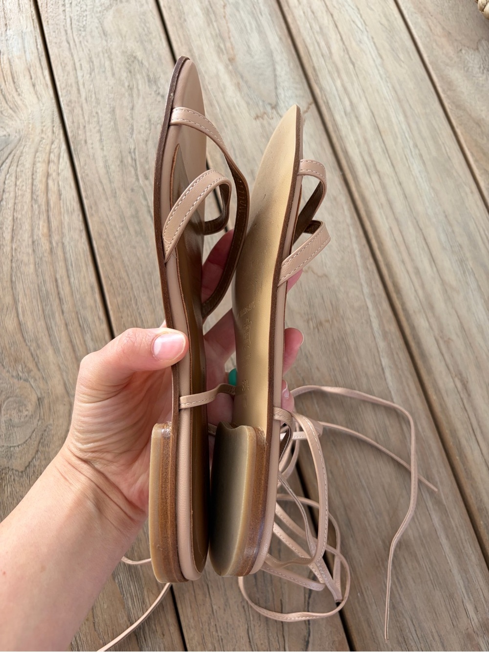 Margaux Wrap Lace Up Sandals - Picture 14 of 15